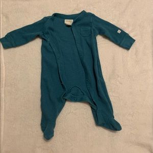 Aqua footed pj - carters